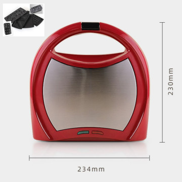 GS CB Approved Home Detachable Waffle Maker with Stainless Steel Housing - LFGB Pass