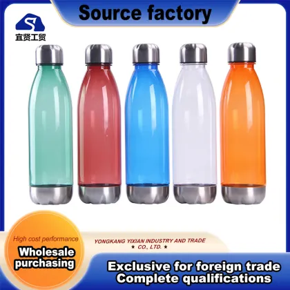 Single Layer Pc Plastic Cola Shaped Bottle