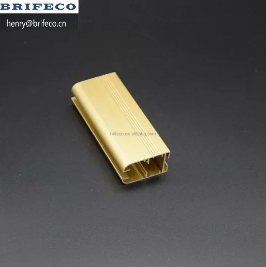 Gold Anodized Aluminum Profiles