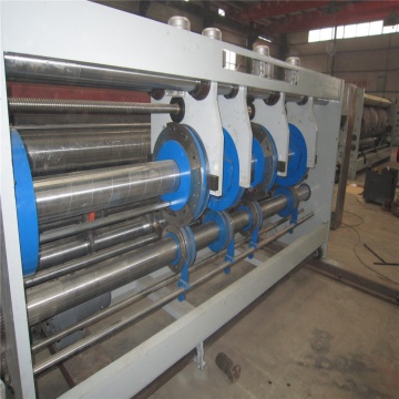 Automatic high speed printer slotter die cutter machine