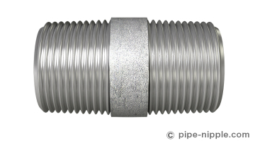 Verschiedene Arten verzinkter Fittings