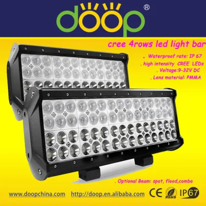 led driving light bar 4x4 driving light 252w 20 inch cree offroad led light bars