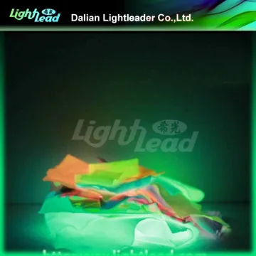 Glow-in-the-dark fabric phosphorescent