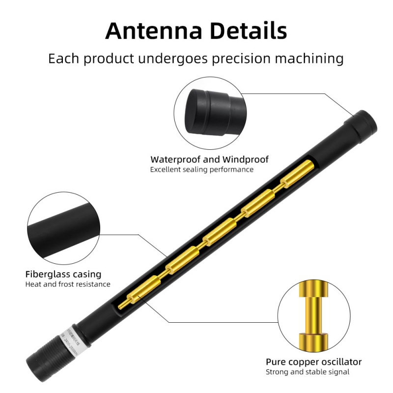 2.4g anti drone fiberglass antenna 9