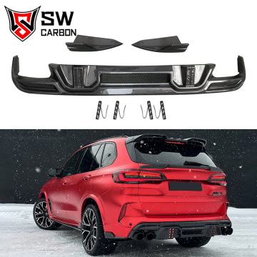 X5M Fibra di carbonio Larte Design Diffusore posteriore per competizione BMW F95 X5M/X5