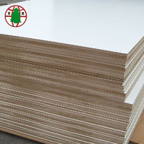 Tablero MDF de melamina en hoja de MDF de 18 mm