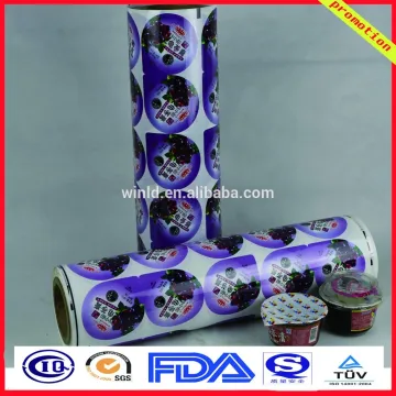 printing pudding yogurt peelable film