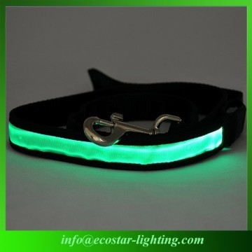 High-tech fluorescent pet dog leash
