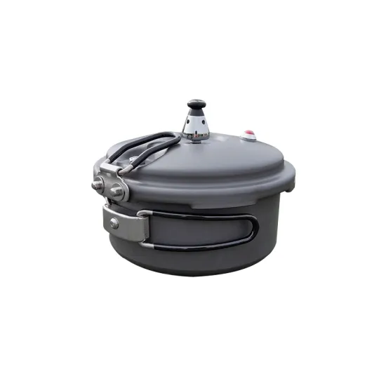 Camping Aluminum Alloy Pressure Cooker Flat bottom  Mini Pressure Cooker For Gas Induction Cooker