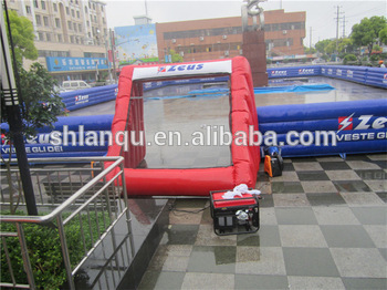 2014 Water Sports Games Inflatable Water Soccer Field for Sale
