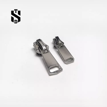 Wholesale-custom logo metal zipper pull head zipper slider