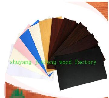 ISO9001 Certificate Melamine MDF with Pallet Packing