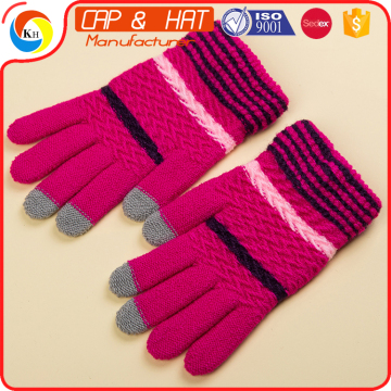 cotton Arcylic Glove Smart Phone Winter Warm Touch Screen Gloves Best Promotional Gift