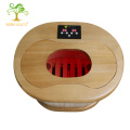Sauna de barril de massagem com os pés com infravermelho distante