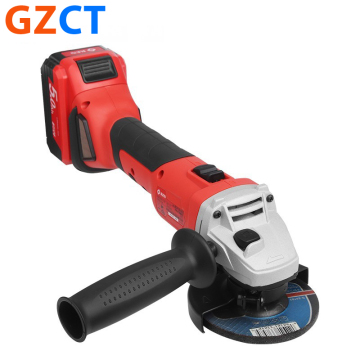 Cordless 20V Professional Angle Grinder for Steel and Wood with 100mm Cutting Wheel