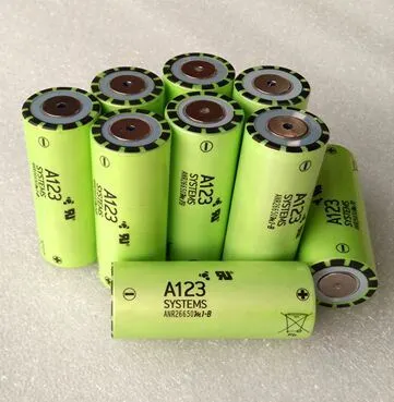 26650 3.3V 2500mAh 30c A123 LiFePO4 Lithium Battery