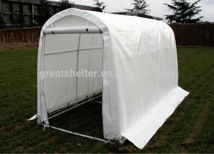 Metal Pole Bike Barn Motorcycle Cover Made In China