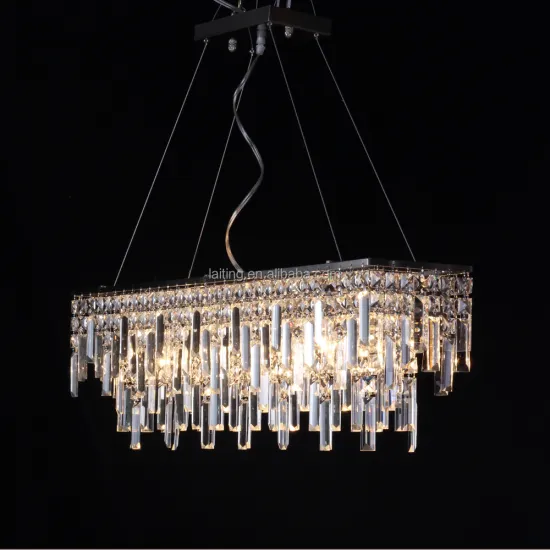 High Quality Crystal Chandelier: Adjustable Dining Room and Living Room Decoration