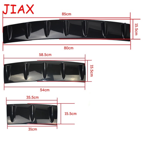 Car Bumper Lip High quality carbon grain automobile diversion plate Supplier