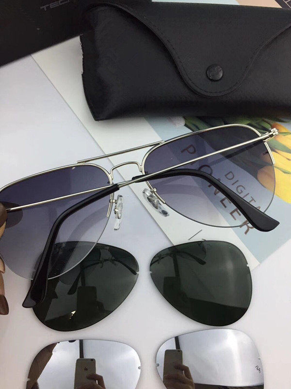 Rimless Unisex Sunglasses