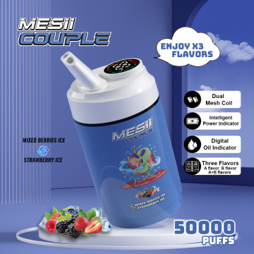Mesii Couple 50K Three Flavors Display Vapor