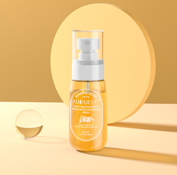 AUQUEST Foot Skin Care: Organic Ingredient Exfoliating, Nourishing, and Moisturizing Foot Spray for Heels Deodorant