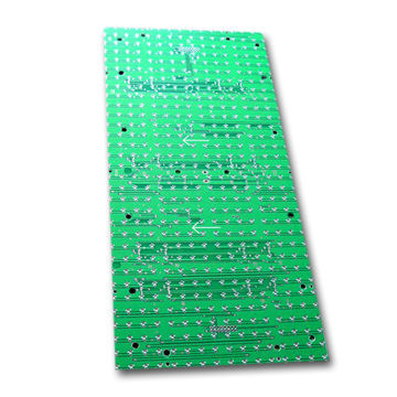 Double-sided PCB with Lead-free HAL Finishing and 30 Degree V-cut Angle