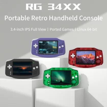 ANBERNIC RG34XX 3.4Inch IPS Screen Portable Game Console