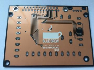 2 layer Transparent Soldermask   PCB