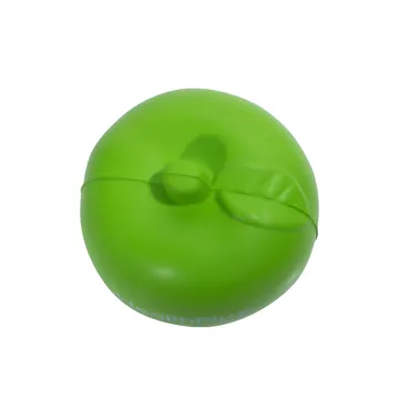 Wholesale PU Fruit Toy Apple Shape Stress Relief Squeeze Ball for Kids