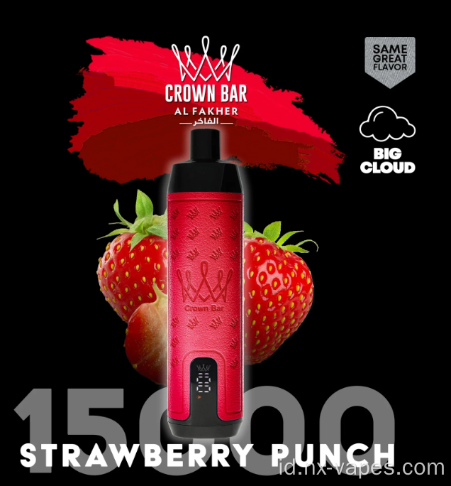 Crown Bar Pro Max Al Fahker 15000 Puffs