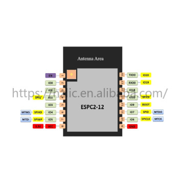 ESPC2-12 Module: Low Power 2.4GHz WiFi + Bluetooth 5.0 for Graffiti CB3S