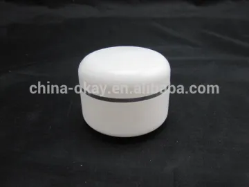 25g 45g right round PP material cream jar plastic container cosmetic jar