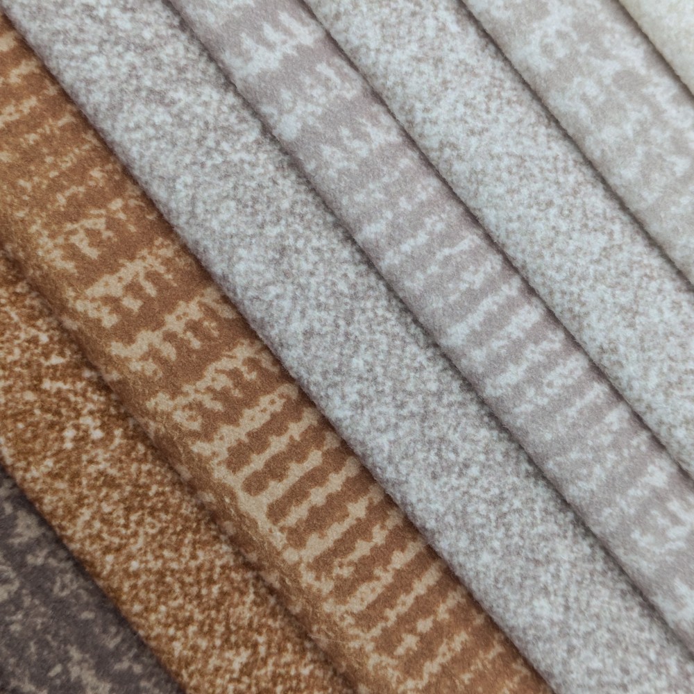 Modern Abstract Pattern Velvet Fabric for Furniture