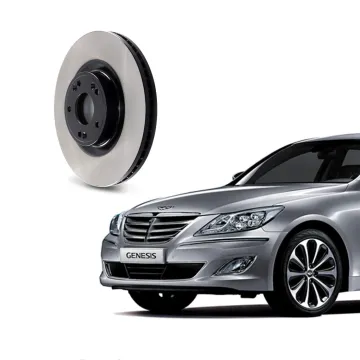 High Quality Alloy Drilled Slotted Brake Discs 58411-3M300 for Hyundai GENESIS