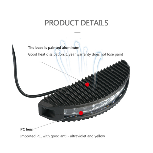 વોટરપ્રૂફ કાર ટ્રક ઇમરજન્સી એલઇડી ચેતવણી ફ્લેશ એલઇડી સ્ટ્રોબ લાઇટ