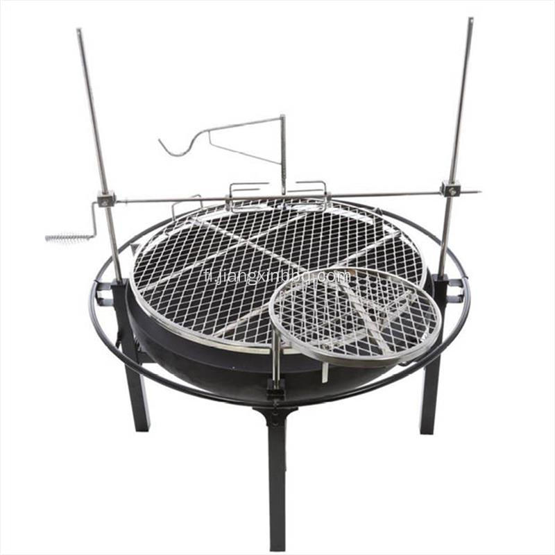 Hiili BBQ Grill Rotisserie kanssa