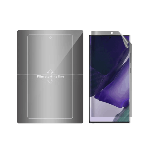 Protecteur d'écran hydrogel transparent Soft TPU