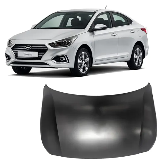 Replacement Engine Hood Auto Bonnet Fit for Accent 2018-2021 Solaris 2 OEM 66400H5000