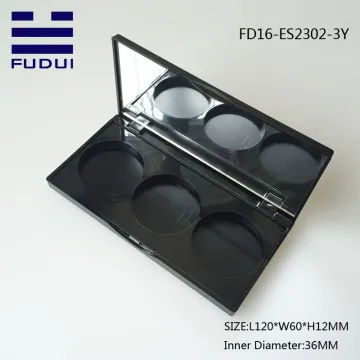 ODM Empty Plastic 6 Eye Shadow Palette Case