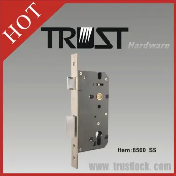 Square bolt america door mortise lock 8560