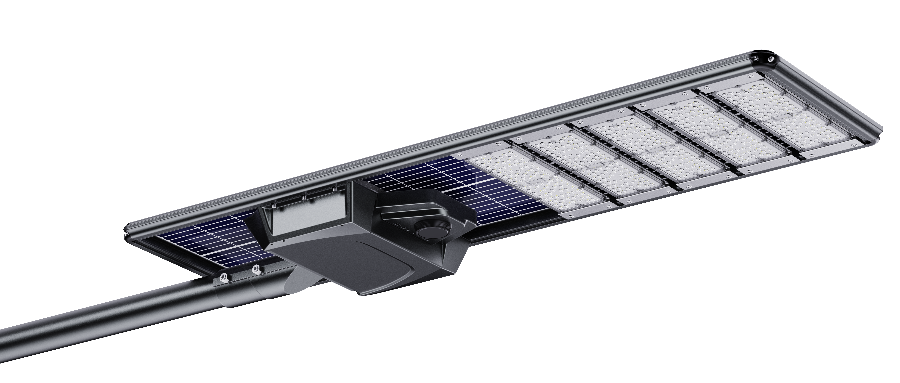Adjustable all in one solar led street light