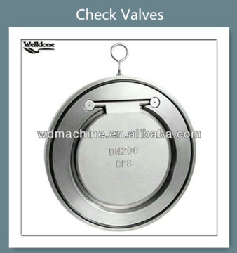 Non-return Valve Stainless Steel Swing Check Valve / Check Valve CF8M