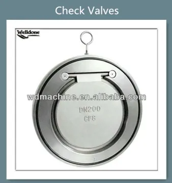 Non-return Valve Stainless Steel Swing Check Valve / Check Valve CF8M