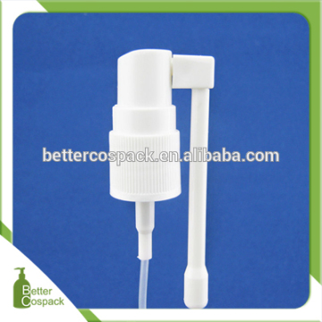 18/415 white plastic nasal sprayer oral medicinal sprayer