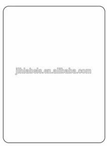 Hobart Quantum blank weighing scale label, 2.25" x 2.9863",Safe handling 1000 labels/ roll,2.75" core