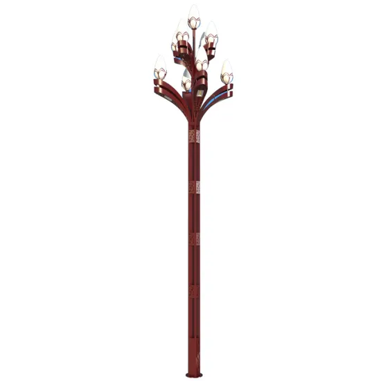 Modern Garden Lamp Poles: Aluminum Driveway Columns with High-Quality LED Decorative Lights