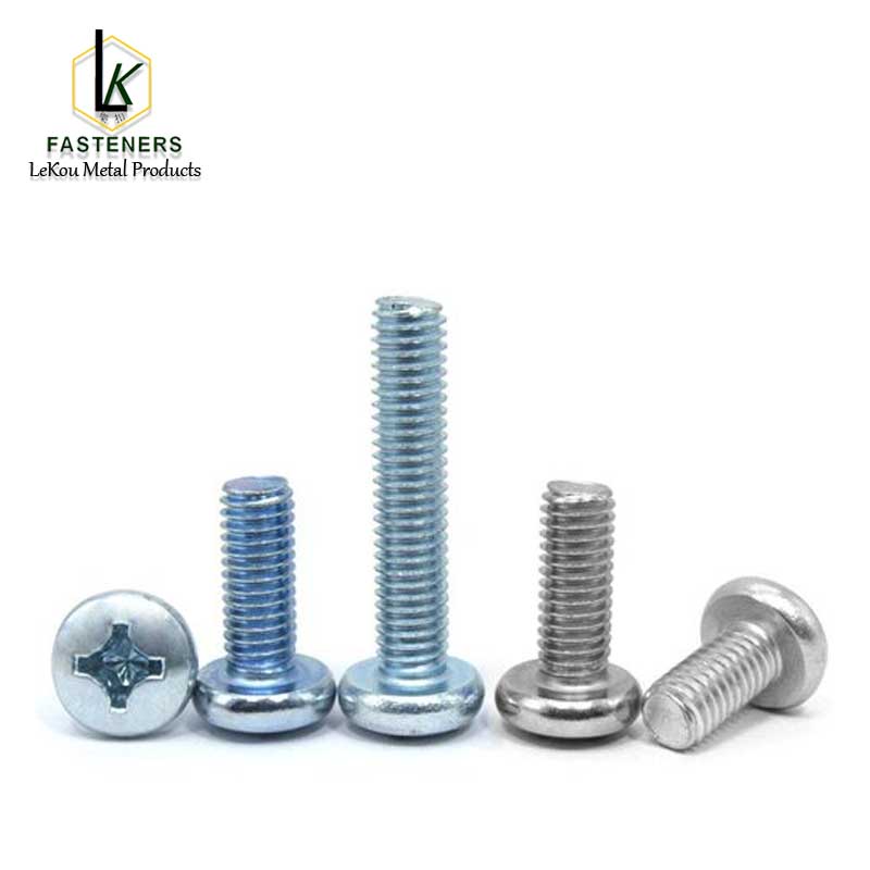 Stainless Steel Phillips Pan Head Machine Screws