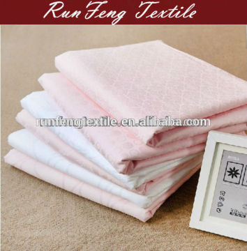 Satin Stripe Cotton Hotel Bedding Set Fabric Home Textile