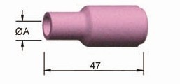 Ceramic Nozzle for WP-17 SR-17